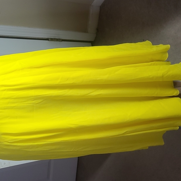 Ladies Scoop Back Dress w/Release Pleats - Picture 7 of 8